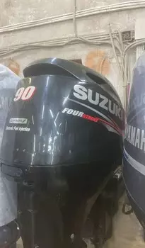 4х-тактный лодочный мотор SUZUKI DF90ATL Б/У