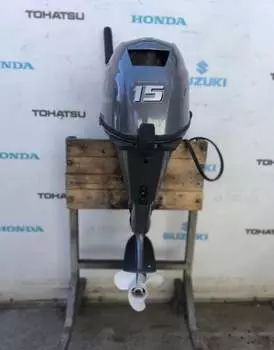 4х-тактный лодочный мотор YAMAHA F15CMHS Б/У