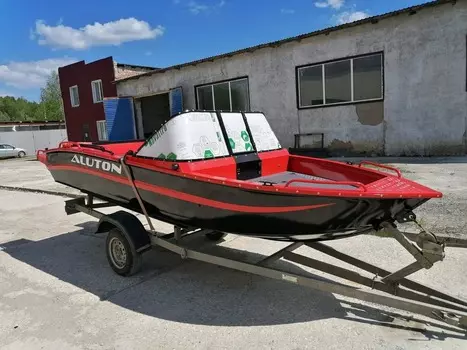 Катер-лодка алюминиевая ALUTON 460Fish