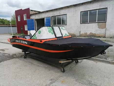 Катер-лодка алюминиевая ALUTON 490DC