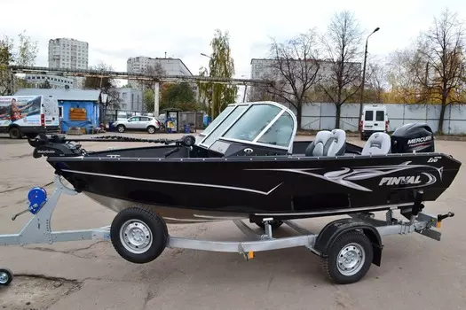 Катер-лодка алюминиевая FINVAL 475 Evo