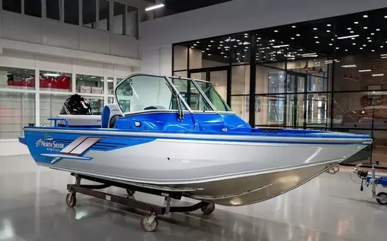 Катер-лодка алюминиевая NORTHSILVER 470 Fish Б/У