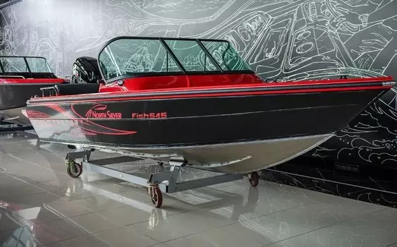 Катер-лодка алюминиевая NORTHSILVER 545 Fish Б/У