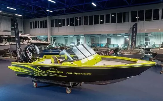 Катер-лодка алюминиевая NORTHSILVER 585M Fish Sport Б/У