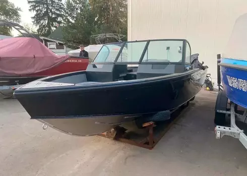Катер-лодка алюминиевая SIBERIA S5 (one) Б/У