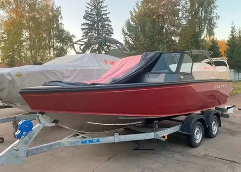 Катер-лодка алюминиевая SIBERIA S5 (one) Б/У