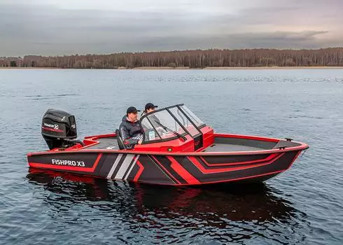 Катер-лодка алюминиевая VBOATS Fishpro X3
