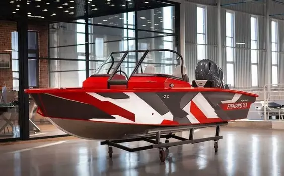 Катер-лодка алюминиевая Vboats FishPro X3 Б/У