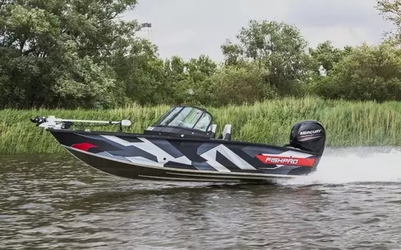 Катер-лодка алюминиевая Vboats FishPro X7 Б/У