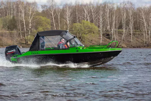 Катер-лодка алюминиевая VBOATS Yava L Fish