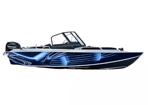 Катер-лодка алюминиевая WELLBOAT 51