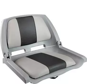 Кресло складное мягкое TRAVELER (серый/черный)