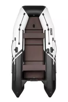 Лодка ПВХ БРОНЯ 340 СК Белый - чёрный