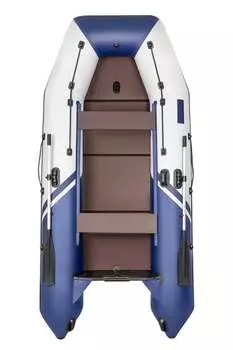 Лодка ПВХ БРОНЯ 340 СК Белый - синий