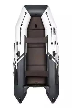 Лодка ПВХ БРОНЯ 360 СК Белый - чёрный