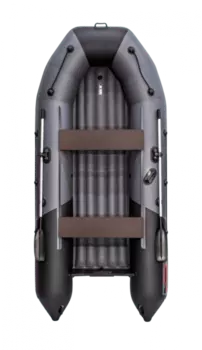 Лодка ПВХ ТАЙМЕНЬ NX 3600 НДНД PRO Серый