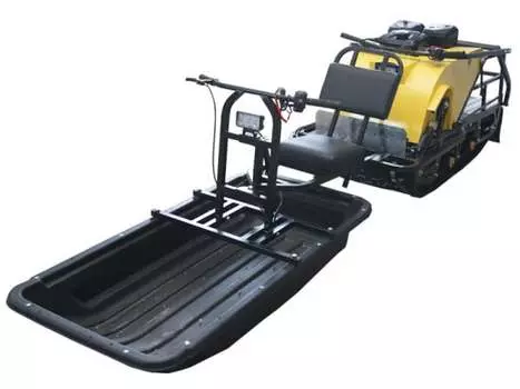 Модуль толкач с длинными подшитыми санями