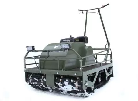 Мотобуксировщик POMOR X2 K-18 С реверс-редуктором