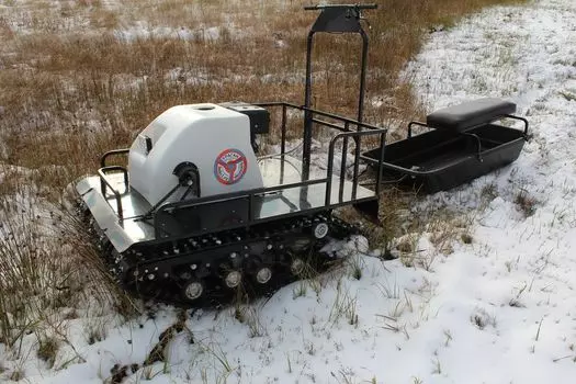 Мотобуксировщик УРАГАН СИБИРЬ Б/У