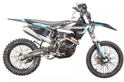 Мотоцикл кроссовый эндуро AVANTIS 250 Carb Exclusive (CB250-F/172FMM Design HS черный) ARS