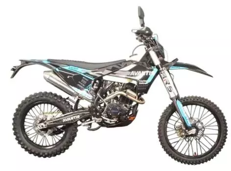 Мотоцикл кроссовый эндуро AVANTIS 250 Carb Nibbi Exclusive (CB250-F/172FMM Design HS черный) ARS с ПТС