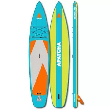 Надувная доска для SUP-бординга APATCHA 12'6 Sky-Blue/Lime
