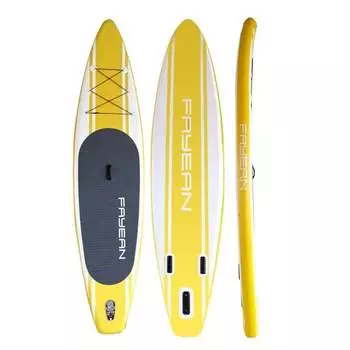 Надувная доска для SUP-бординга FAYEAN Simple Yellow 11'5''