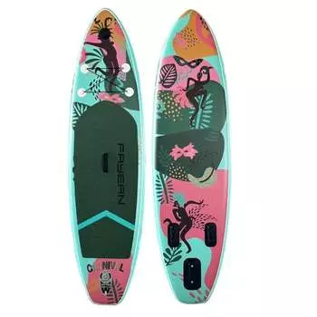 Надувная доска для SUP-бординга FAYEAN Tropical Rave Kids Edition Paddle Board 8’5‘’