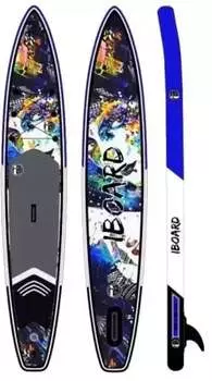 Надувная доска для SUP-бординга IBOARD Pro 12'6 Diva