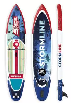 Надувная доска для SUP-бординга STORMLINE FAMILY 12 (2022)