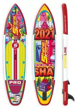 Надувная доска для SUP-бординга STORMLINE POWERMAX PRO 10.8 (2022)