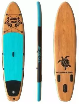 Надувная доска для SUP-бординга TOURUS 11.0 WOOD BLUE