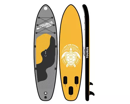 Надувная доска для sup-бординга TOURUS 11.0 TURTLE YELLOW