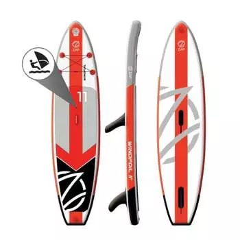 Надувная доска для sup-бординга ZAP Windfoil 11' Fusion