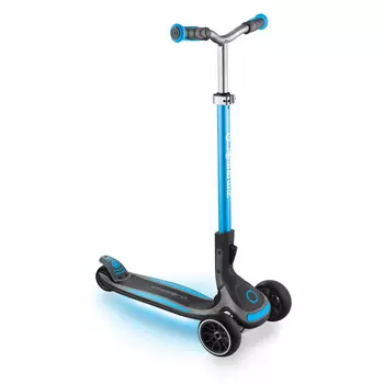 Самокат Globber Ultimum Lights голубой