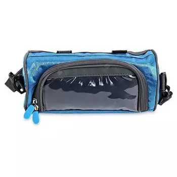 Сумка на руль синяя