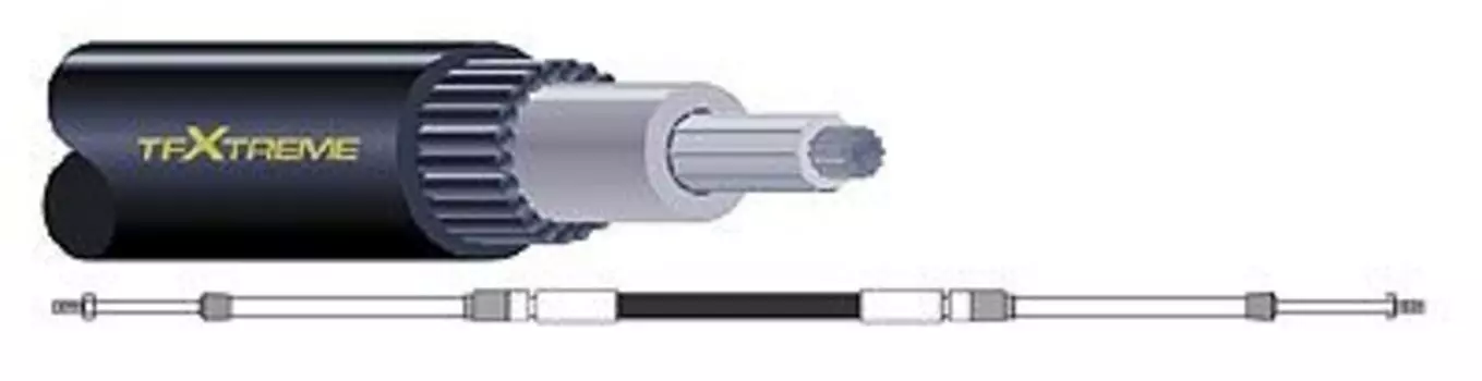 Трос Д/У двигателем, универсальный, TFXtreme