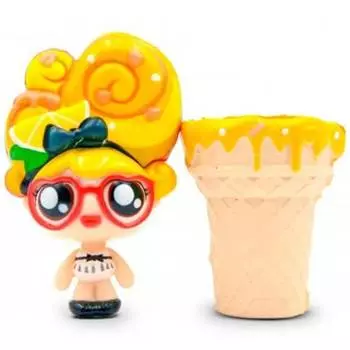 1Toy Мороженка сквиши стайл "Линдси Лимонадный Cорбет" - куколка ароматизированная, 12см