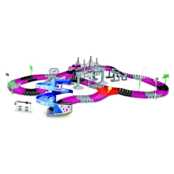 1toy набор "гибкий трек Мегаполис 239 дет"