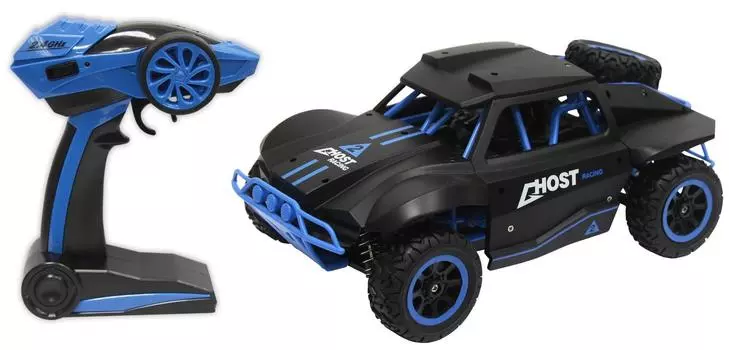1TOY "Ghost - Драйв | черно-синяя" - радиоуправляемая машина