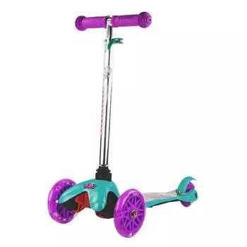 1Toy Самокат детский трехколесный "Disney Принцессы" Т11413Н со светом