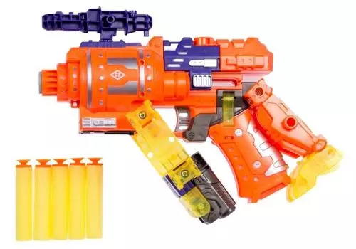 1Toy Трансботы "Звёздный арсенал: Атомик" бластер - трасформер