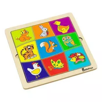 Aalatoys Пазл-ассоциации "Найди пару"