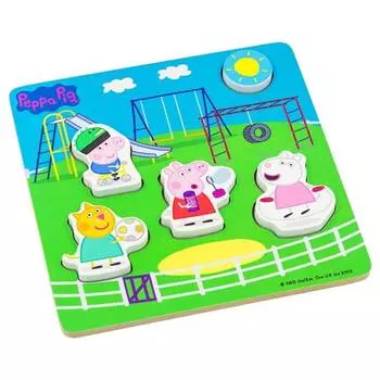 Aalatoys Пазл Свинка Пеппа "Детская площадка"