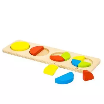 Aalatoys Пазлы дроби круги