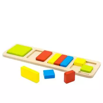 Aalatoys Пазлы дроби квадрат