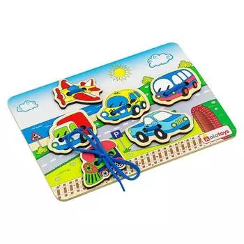 Aalatoys Шнуровка "Транспорт"