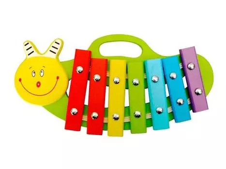 ALATOYS Ксилофон "Улитка 7 нот, окрашенный" КС0701