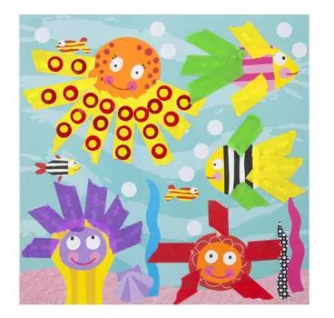 Alex 1521 Набор для создания коллажей "Яркие картинки"