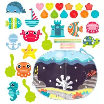 Alex 220090-5 Набор для создания поделки из текстиля "Океан"